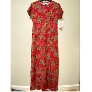 ⚡️FLASH SALE⚡️NWT LuLaRoe Maria Maxi Red Floral S